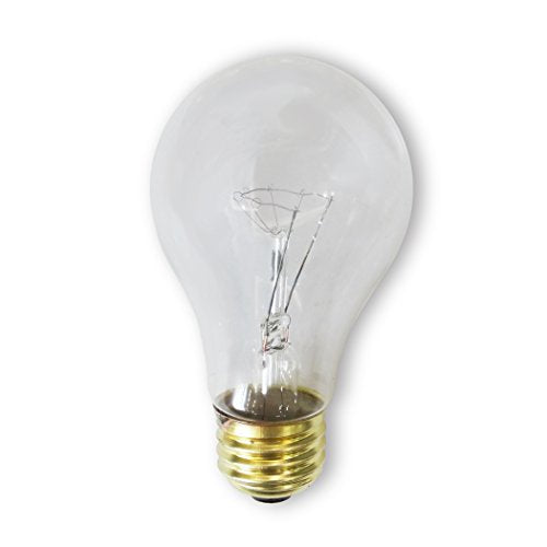 Bulbrite 75A/RS-2PK 75 Watt Incandescent A19 Rough Service Bulb, Frost, 2 Pack - Cheap-Us