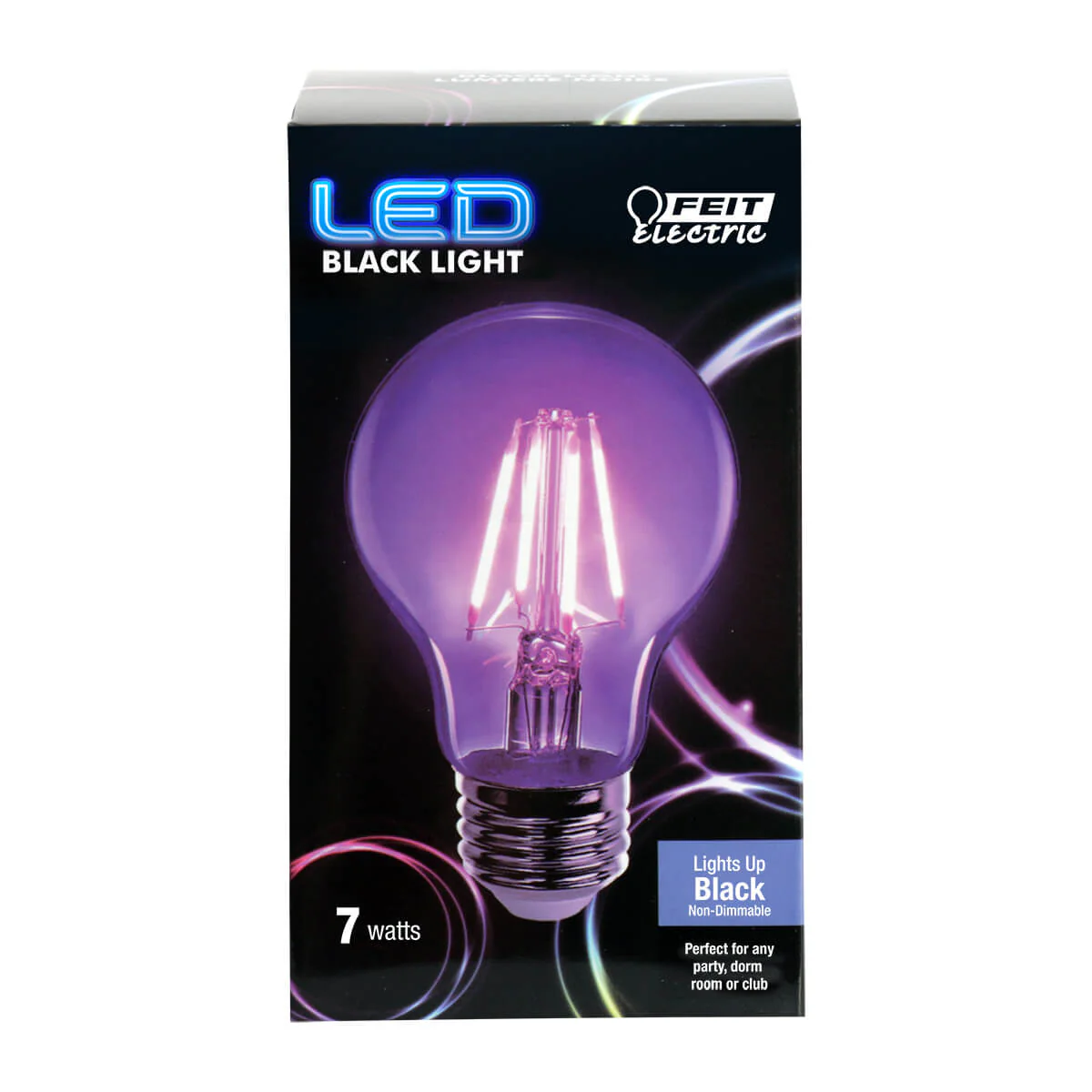 A19 Black Light LED Light Bulb - Cheap-Us