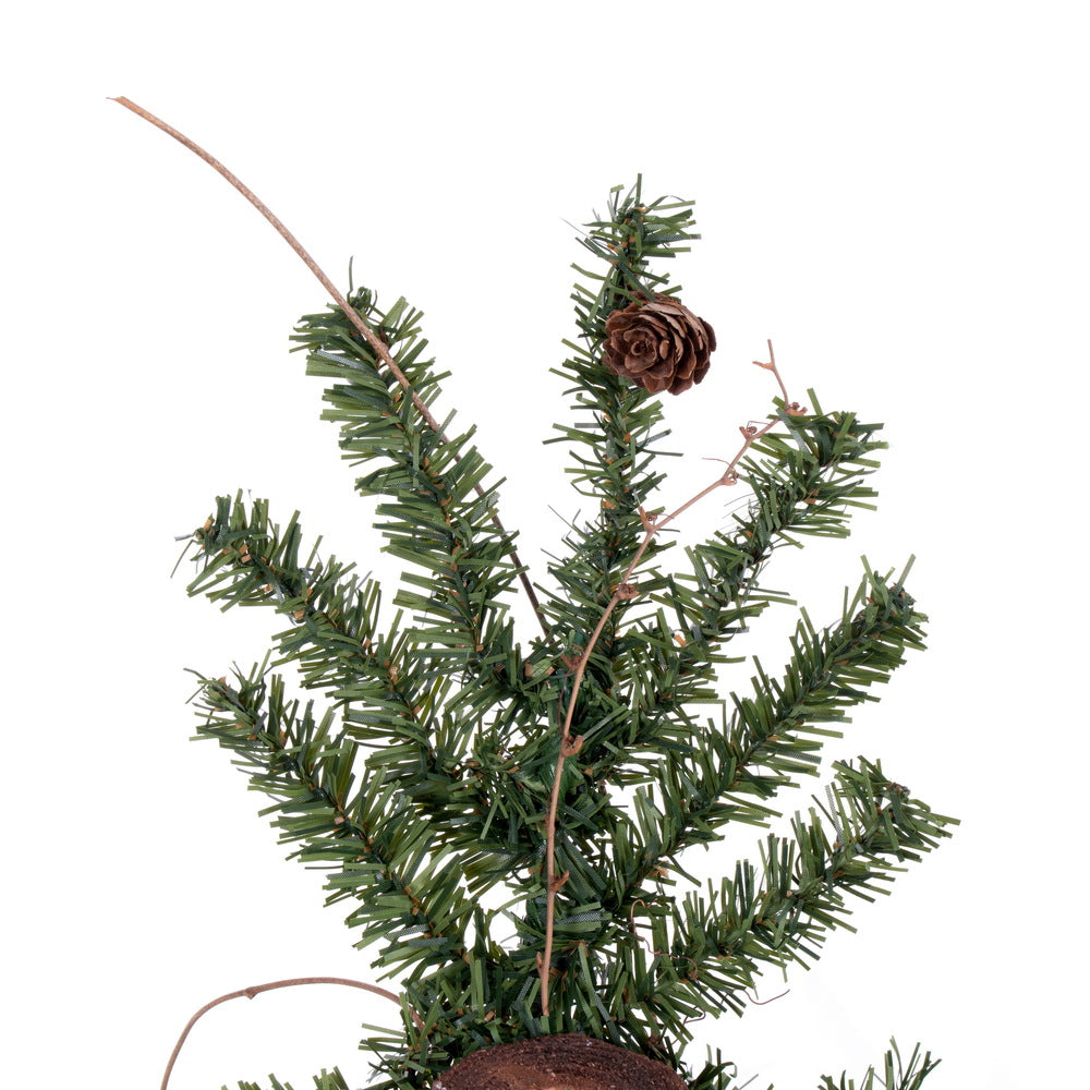Vickerman 2' Alpine Artificial Christmas Tree Unlit - Cheap-Us