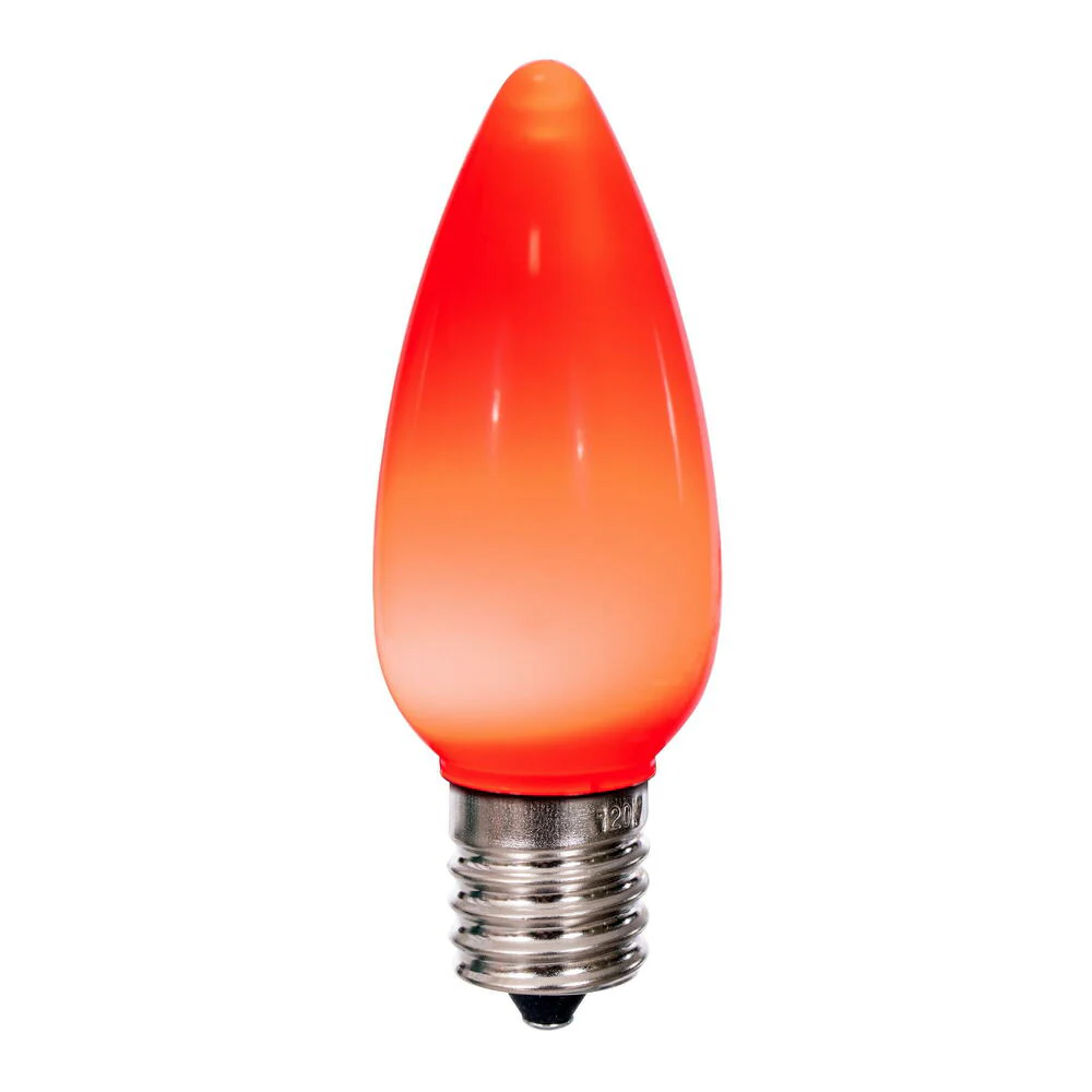 Vickerman C9 Ceramic LED Red Bulb package of 25 - Cheap-Us