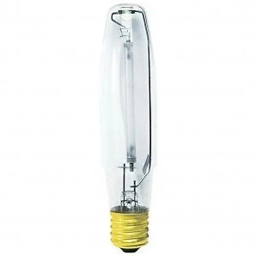 GE 250 Watt ED18 High Pressure Sodium 2100K Mogul (E39) Base Clear Bulb - S50/O (LU250/H/ECO) - Cheap-Us
