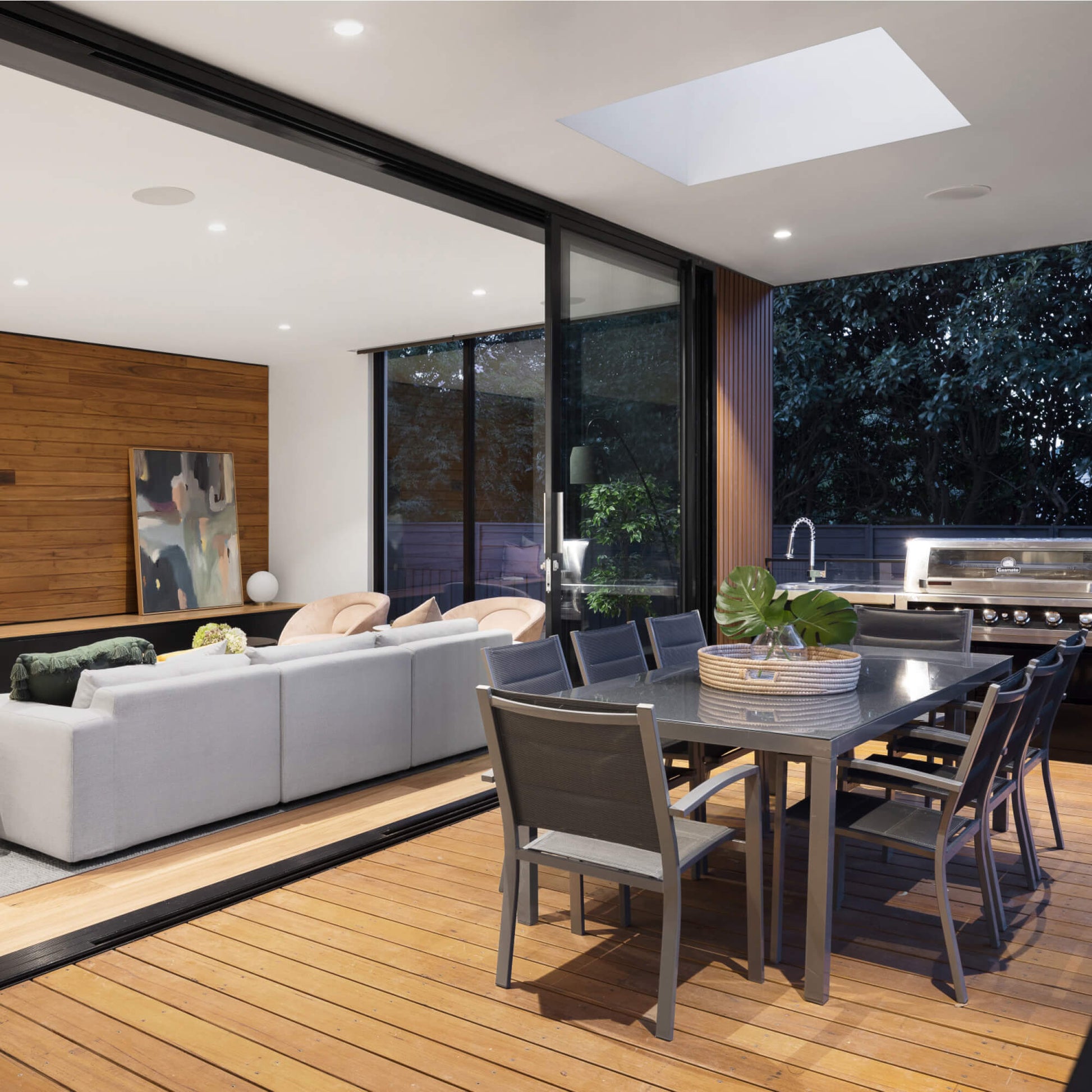 DALS 5 Inch Round Recessed Panel Light with Junction Box/Driver | CCT Color Selectable | 12W, 800 Lumens | Dimmable Pot Light | Wet Rated | ETL Certified - Cheap-Us