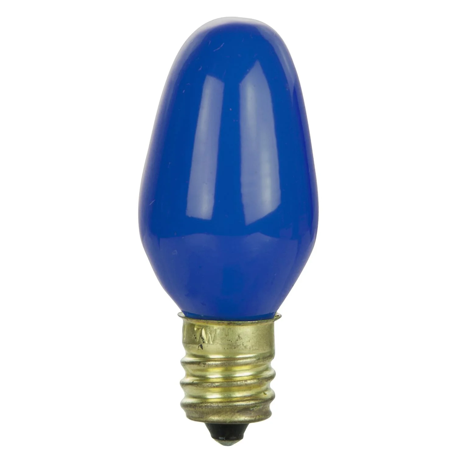 Sunlite 7 Watt C7 Lamp Candelabra Base Blue, 25 Pack - Cheap-Us