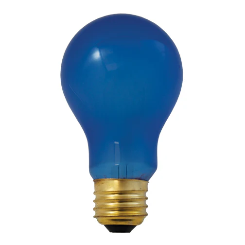 Bulbrite 60A19PG 60 Watt Incandescent Plant Grow A19, Medium Base, Blue - Cheap-Us