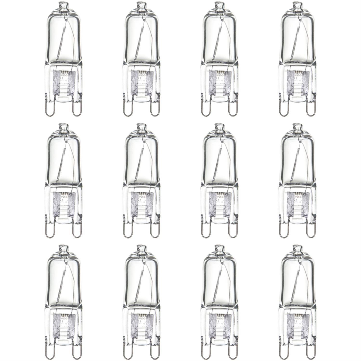 Sunlite 50 Watt, Single Ended T3.5, G9 Bi-Pin Base, Frost - Cheap-Us