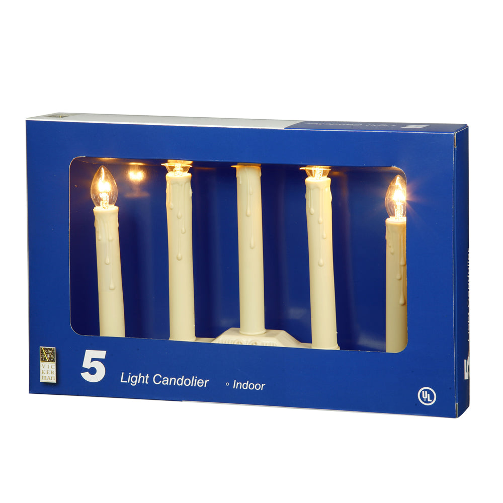 Vickerman 5 Clear Light Ivory Candolier with a 36