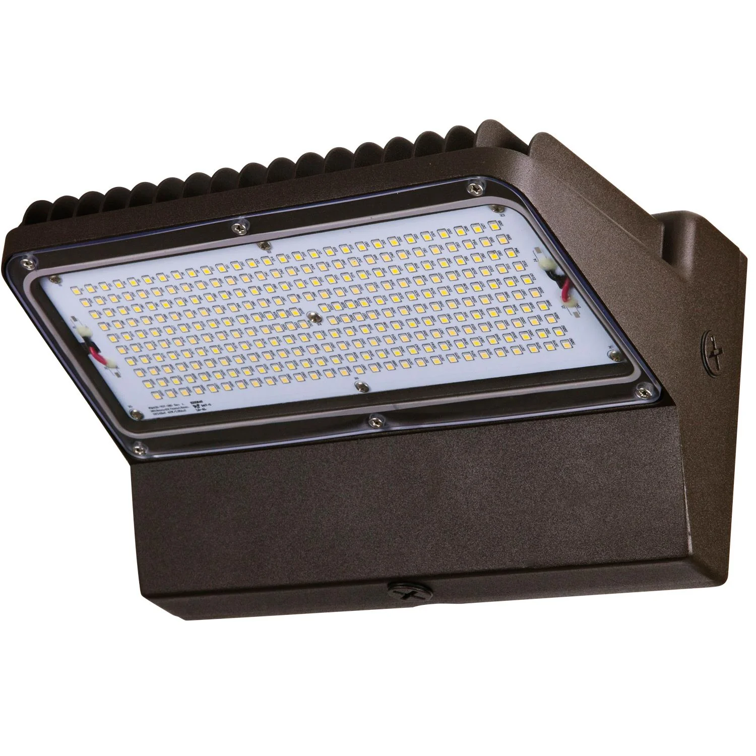 Sunlite 89 Watt 120-277 Volt LED Wall Packs Fixture, Bronze Finish, Polycarbonate Lens - Cheap-Us
