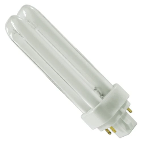 Bulbrite CF13D827/E 13 Watt Dimmable Compact Fluorescent T4 Quad Tube, 4-Pin G24Q-1 Base, Warm White - Cheap-Us