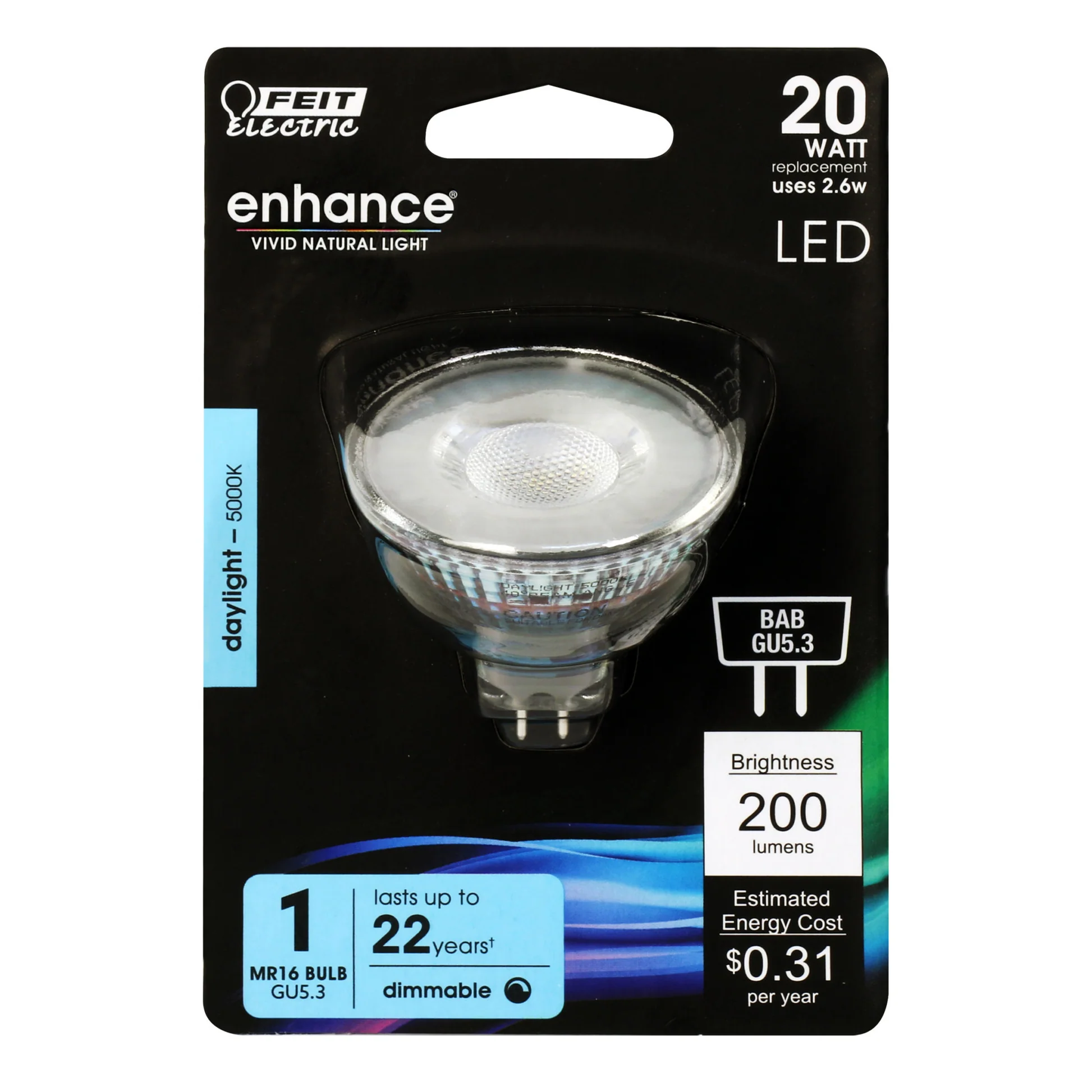 200 Lumen 5000K Dimmable LED - Cheap-Us