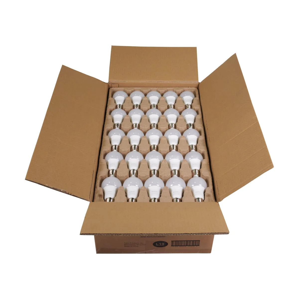 S11413 9A19/LED/E26/840/120V/100PK 9 Watt A19 LED; 4000K; Medium base; 220 deg. Beam Angle; 100-pack - Cheap-Us