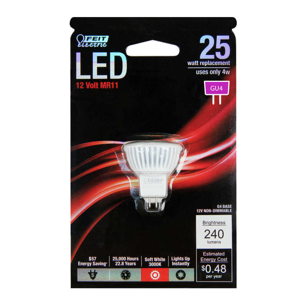 240 Lumen 3000K Non-Dimmable LED - Cheap-Us