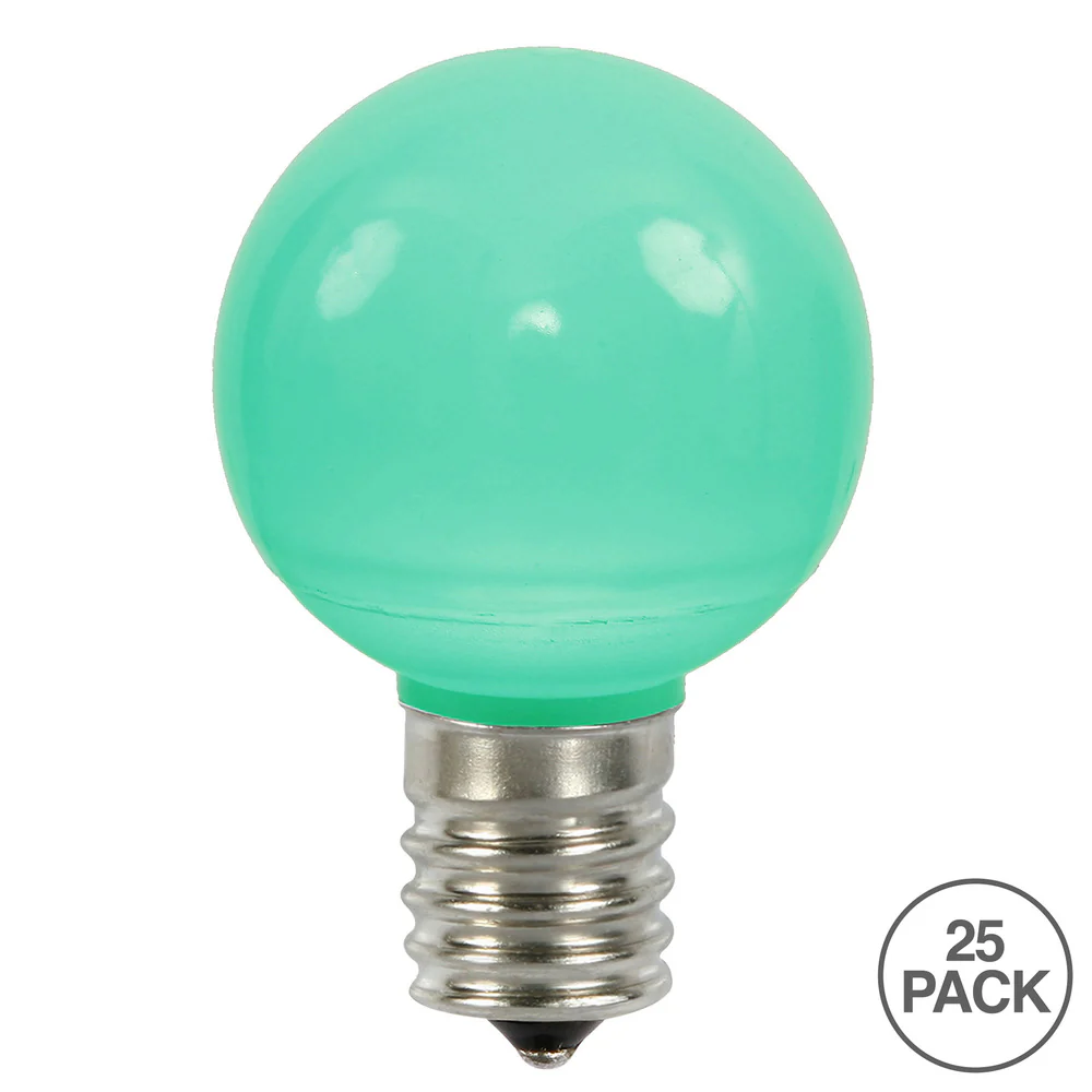 Vickerman G50 Green Ceramic LED Replacement Bulb package of 25 - Cheap-Us