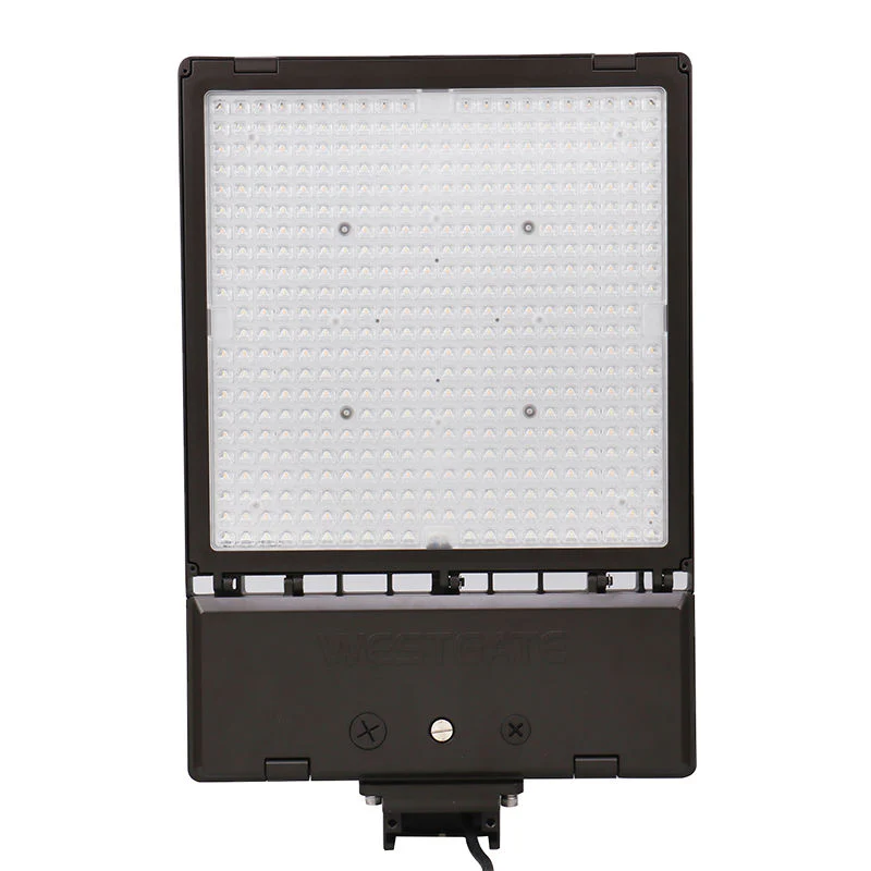 Westgate Maximum-Feature Area Flood 70/100/150W 30/40/50K T3 Rotatable Photocell And Sensor Ready 480V, Outdoor Lighting, 70W/100W/150W, 145 Lumens/W,  30K/40K/50K, Bronze Finish, 0-10V - Cheap-Us