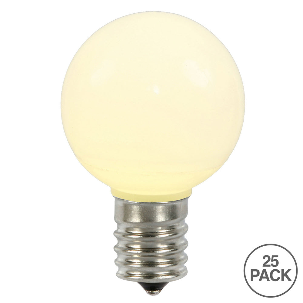 Vickerman G50 Warm White Ceramic LED Replacement Bulb package of 25 - Cheap-Us