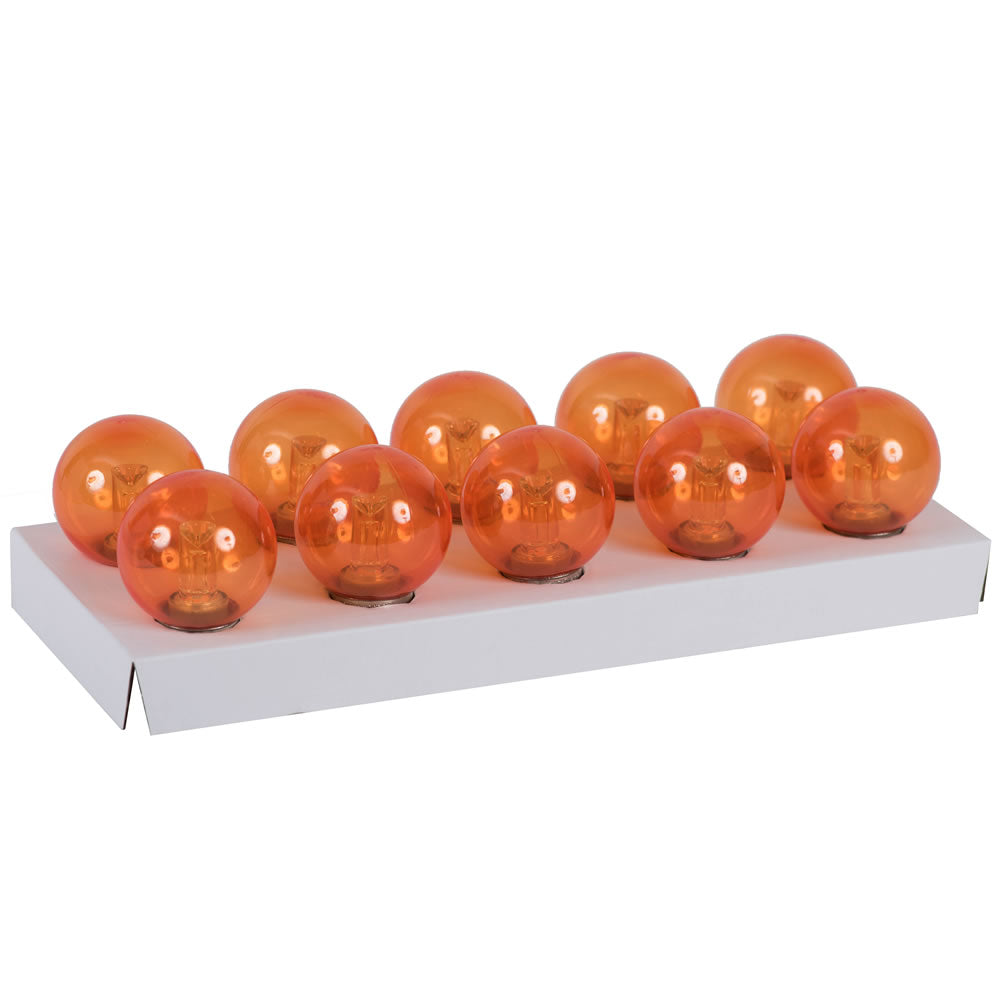 Vickerman G50 ORANGE SMD Tube LED Bulb 10/Bag - Cheap-Us