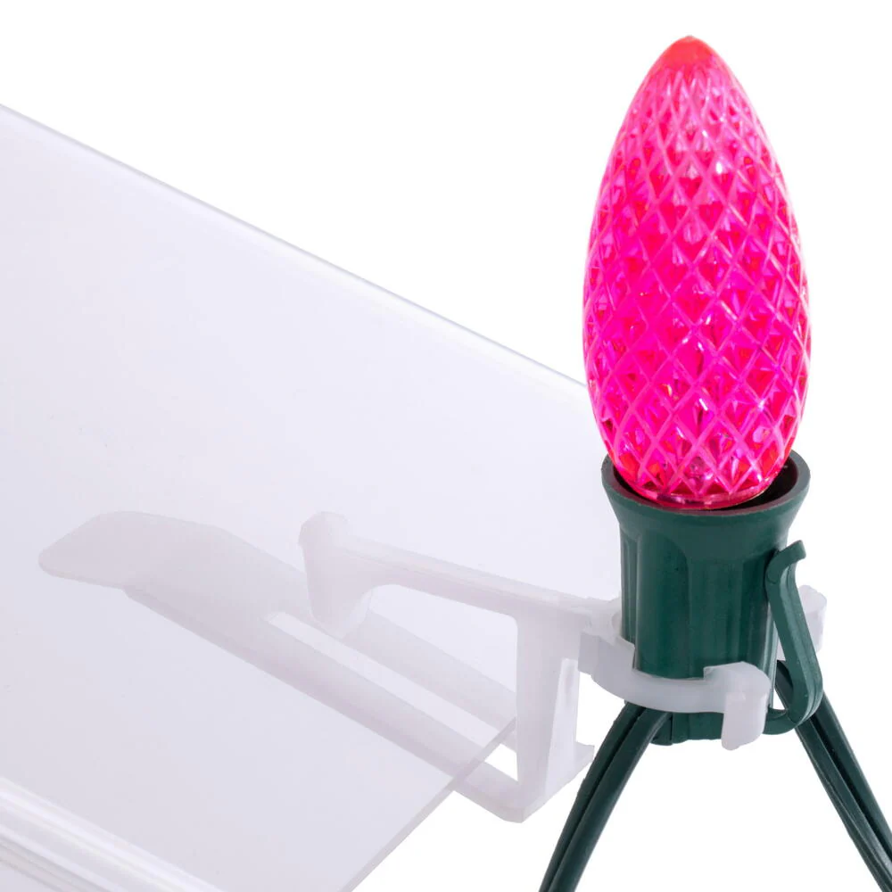 Vickerman New Stronger Holding C9 Shingle-Gutter Light Clip 100/Bag - Cheap-Us