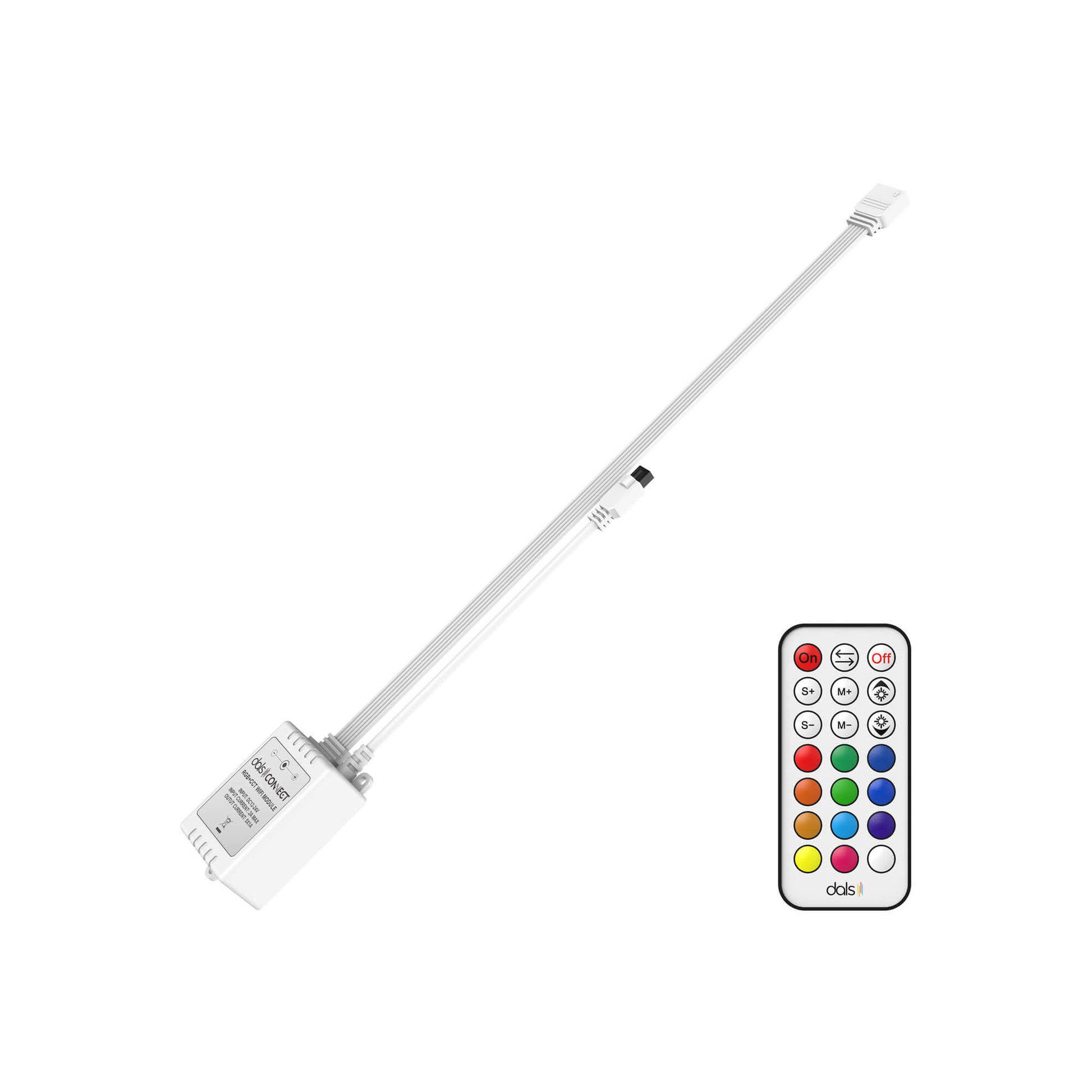 Dals Lighting Extension Cord, Y-Splitter, Module Controller And Remote For Smart Indoor Tape - Cheap-Us