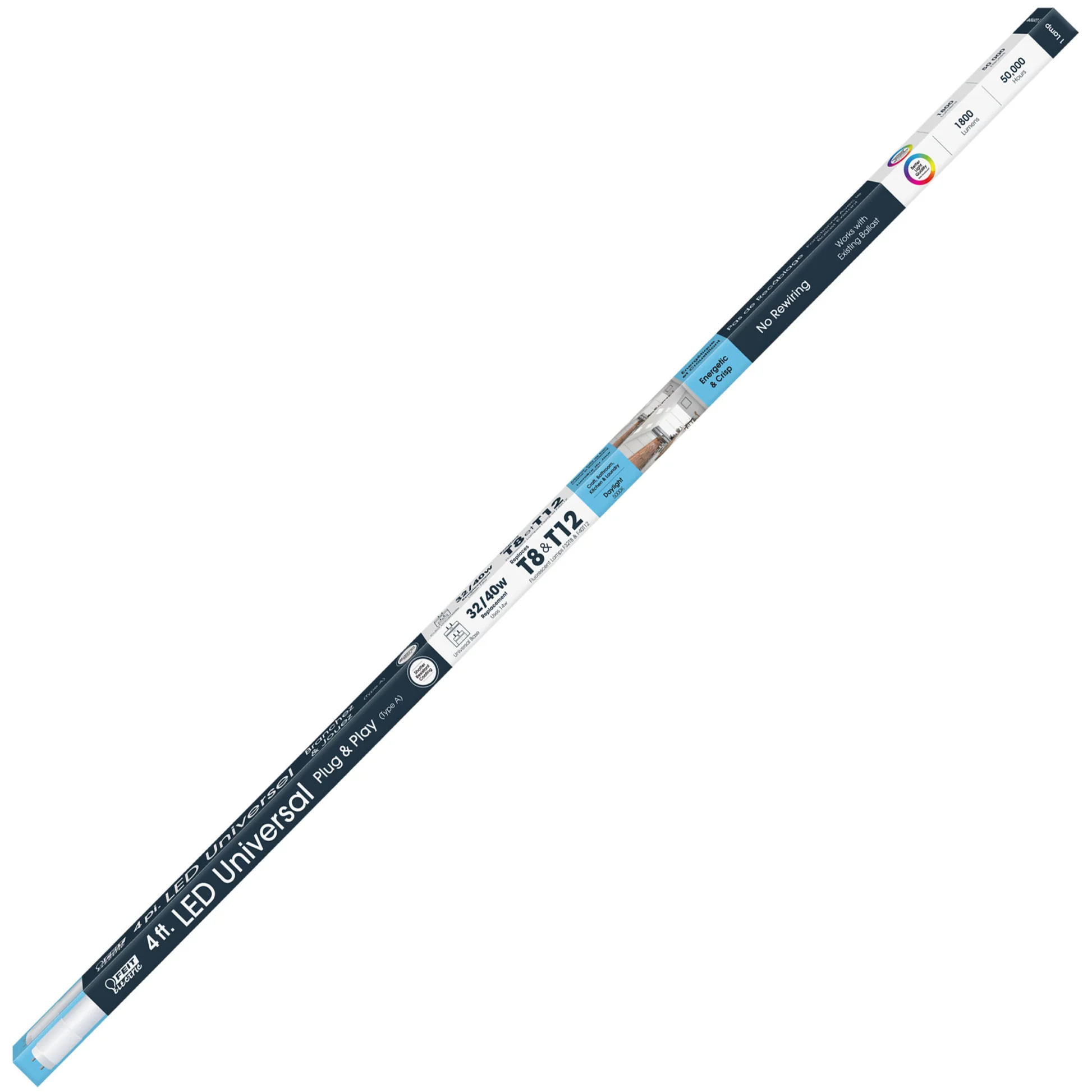 4 ft. T8 5000K Plug & Play LED - Cheap-Us