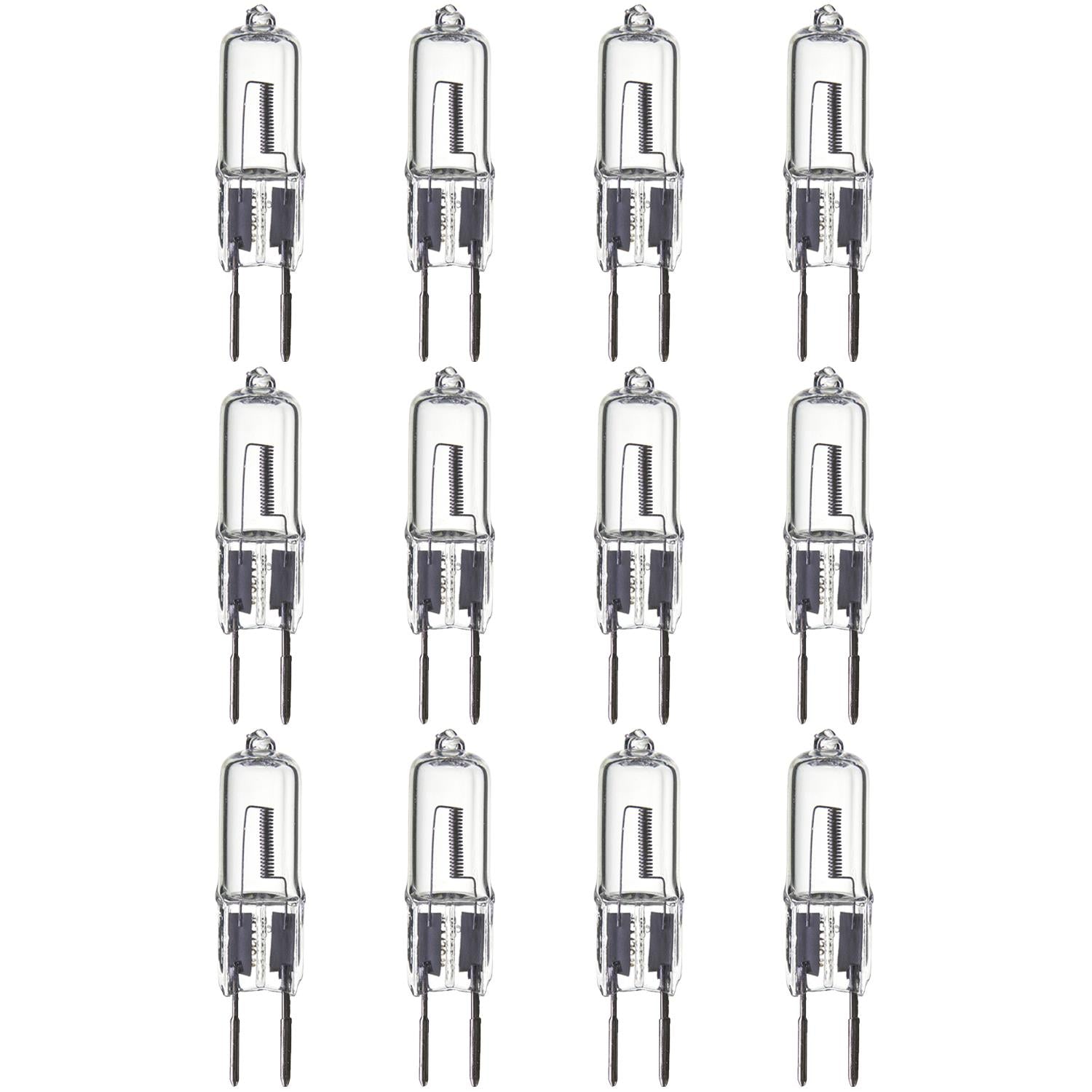 Sunlite 100 Watt, Single Ended T3.5, GY6.35 Bi-Pin Base, Clear - Cheap-Us