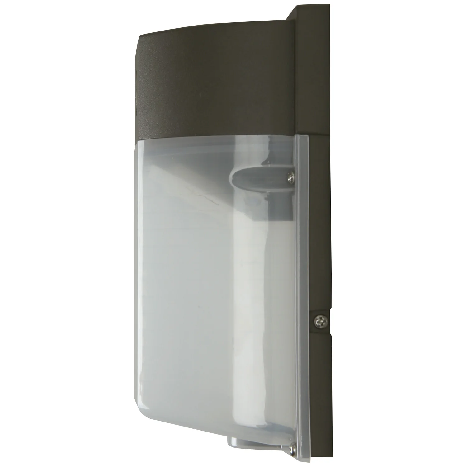 Sunlite 85123 LED Mini Wall Pack Outdoor Fixture, Power Tunable 8W/10W/15W/25W, 3500 Lumens, Color Tunable 30K/40K/50K, Dimmable, D2D Photocell, ETL Listed, Bronze, for Residential & Commercial Use - Cheap-Us