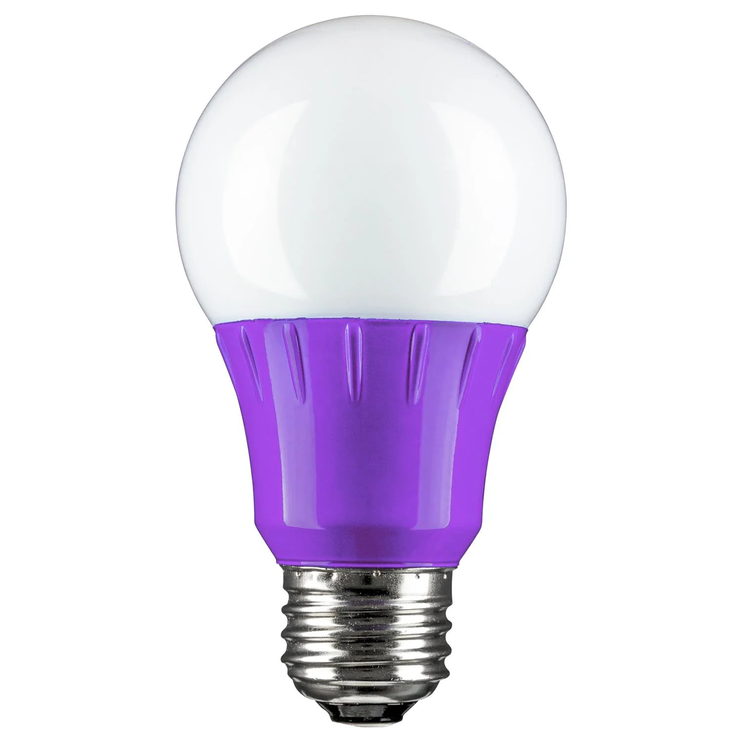 Sunlite 80132 Purple LED A19 3 Watt Medium Base 120 Volt UL Listed LED Light Bulb, last 25,000 Hours - Cheap-Us