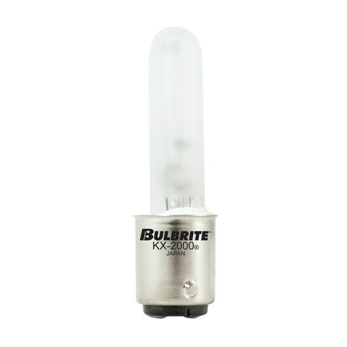BULBRITE KRYPTON/XENON T3 DOUBLE-CONTACT BAYONET (BA15d) 60W DIMMABLE LIGHT BULB 2700K/WARM WHITE 2PK (473261) - Cheap-Us