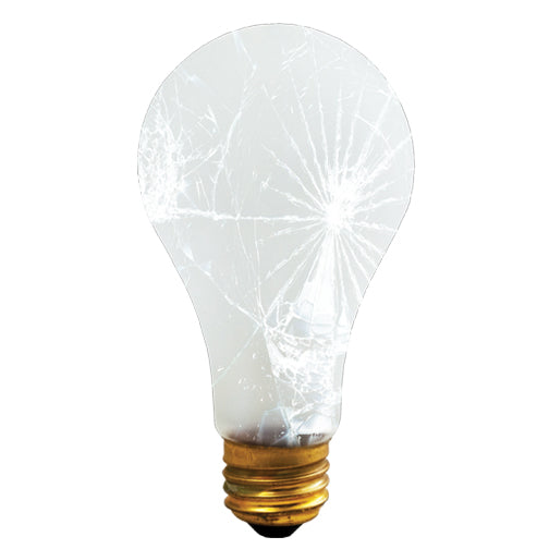 Bulbrite 150A21/TF 150 Watt Incandescent Shatter Resistant A21 Bulb, Medium Base, Frost, Tough Coat - Cheap-Us
