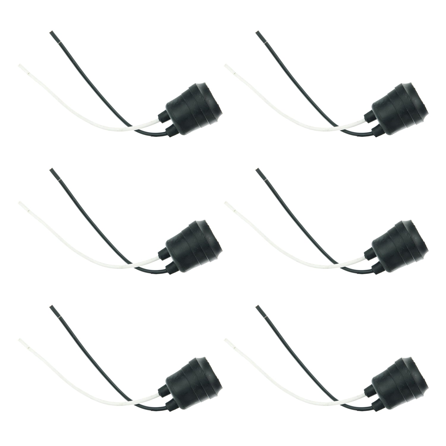 Sunlite E124 Pigtail Lampholder, 25 Pack - Cheap-Us