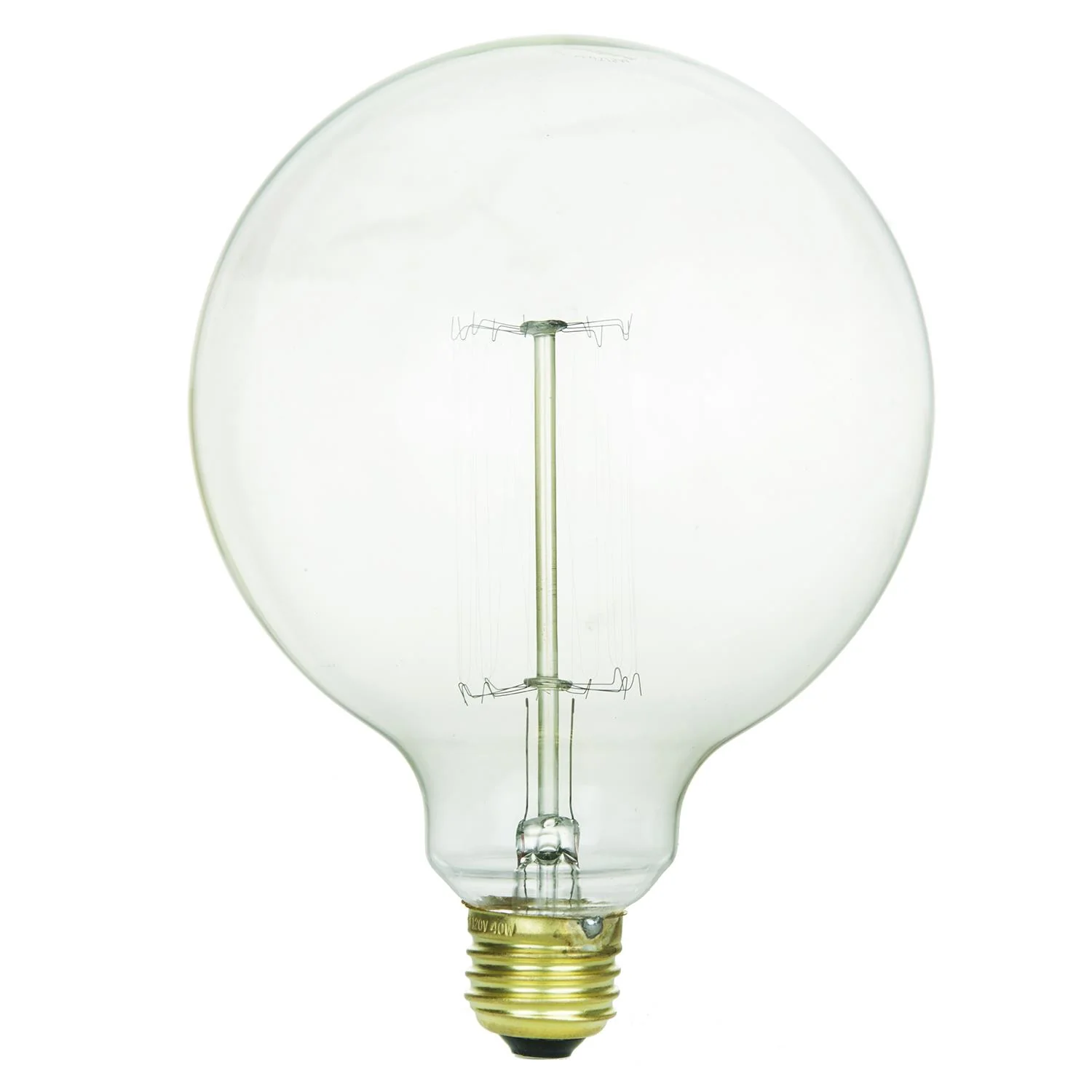 Sunlite 40 Watt Antique Vintage Style G40, Medium Base, Smoke - Cheap-Us