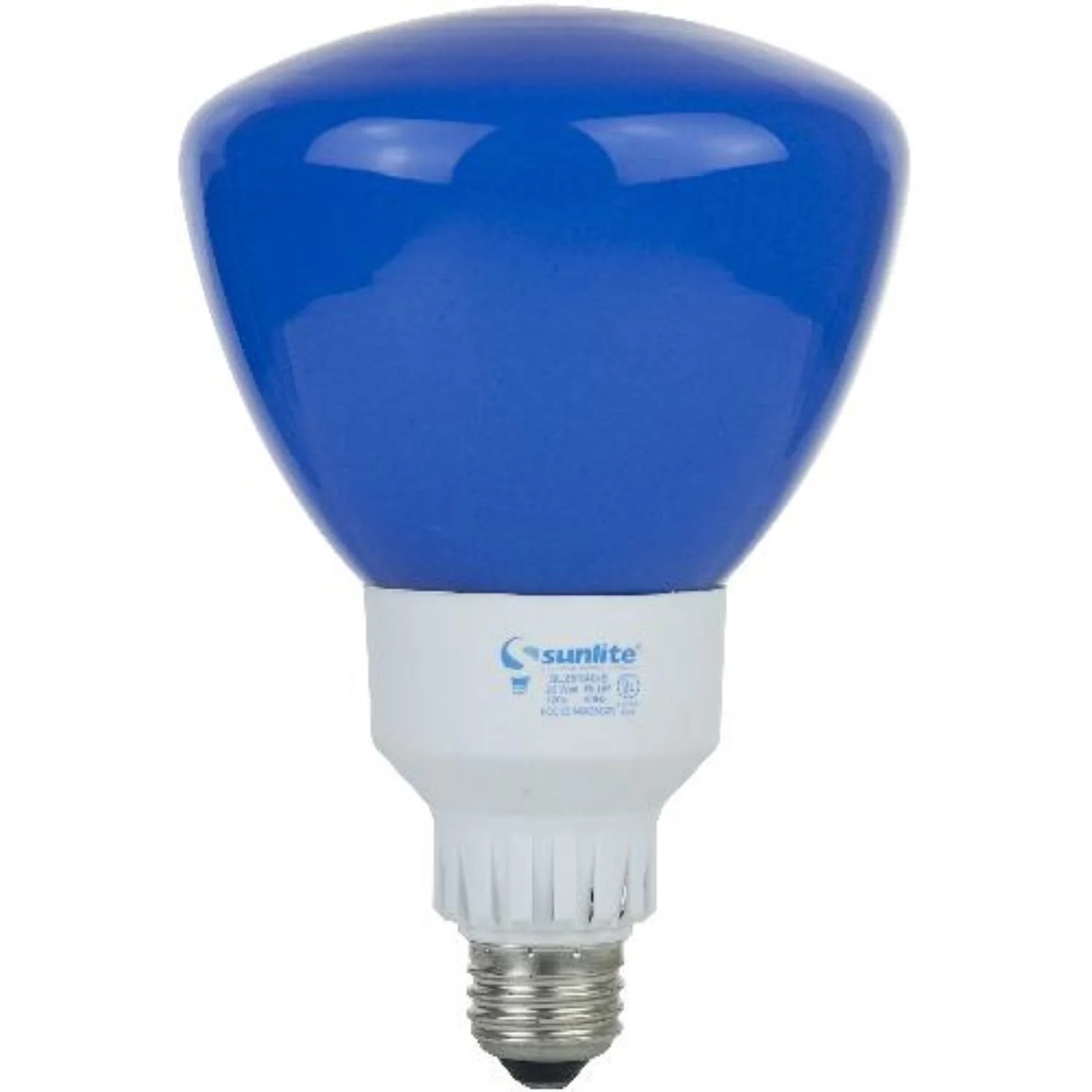Sunlite 25 Watt R40 Reflector Blue Medium Base CFL Light Bulb - Cheap-Us