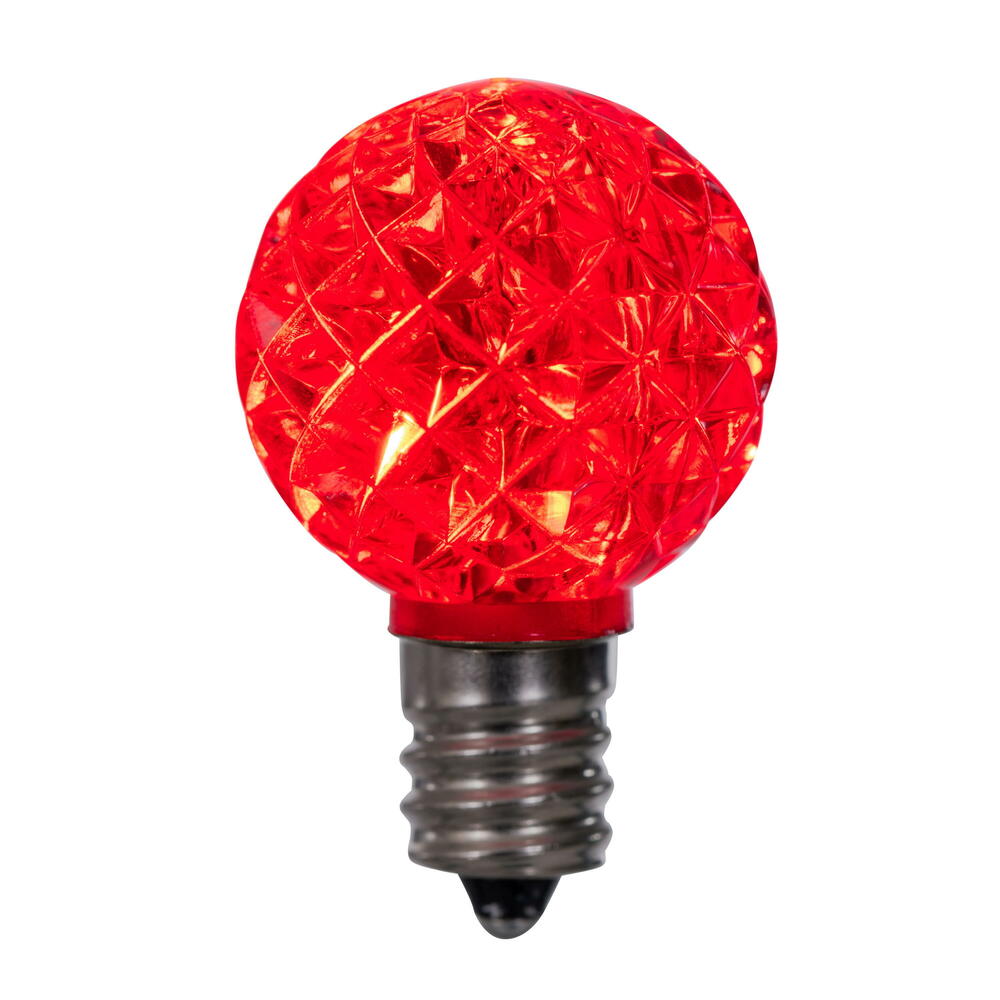Vickerman G30 LED Red Replacement Bulb package of 25 - Cheap-Us