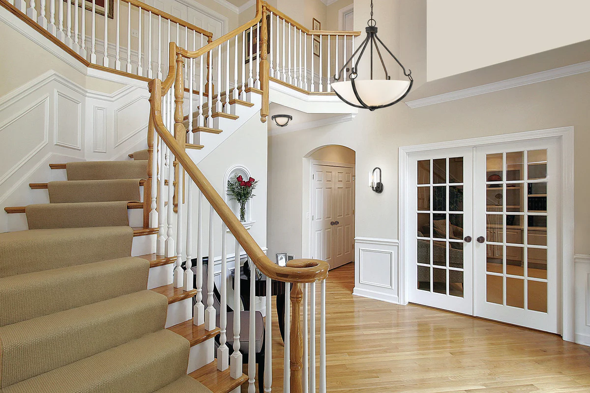 60-6126 SHERWOOD 2 LIGHT FLUSH MOUNT Sherwood - 2 Light 15