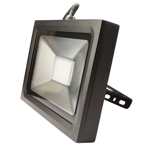 Light Blue USA Streamline LED Slim Flood Lights, 10W, 5000K, Black Finish DLC UL - Cheap-Us