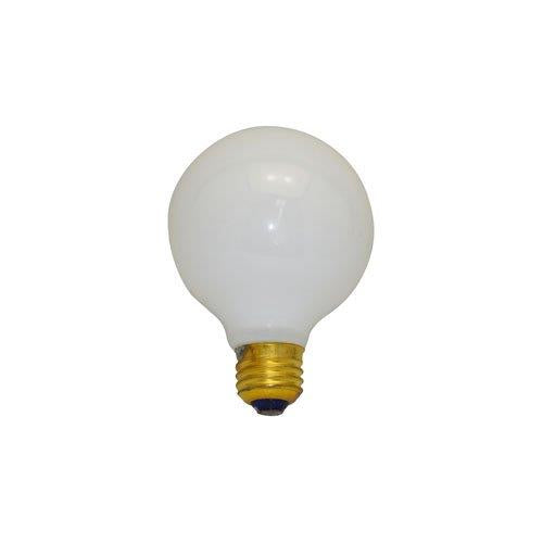 Bulbrite 25G25WH3 25 Watt Incandescent G25 Globe, Medium Base, White - Cheap-Us