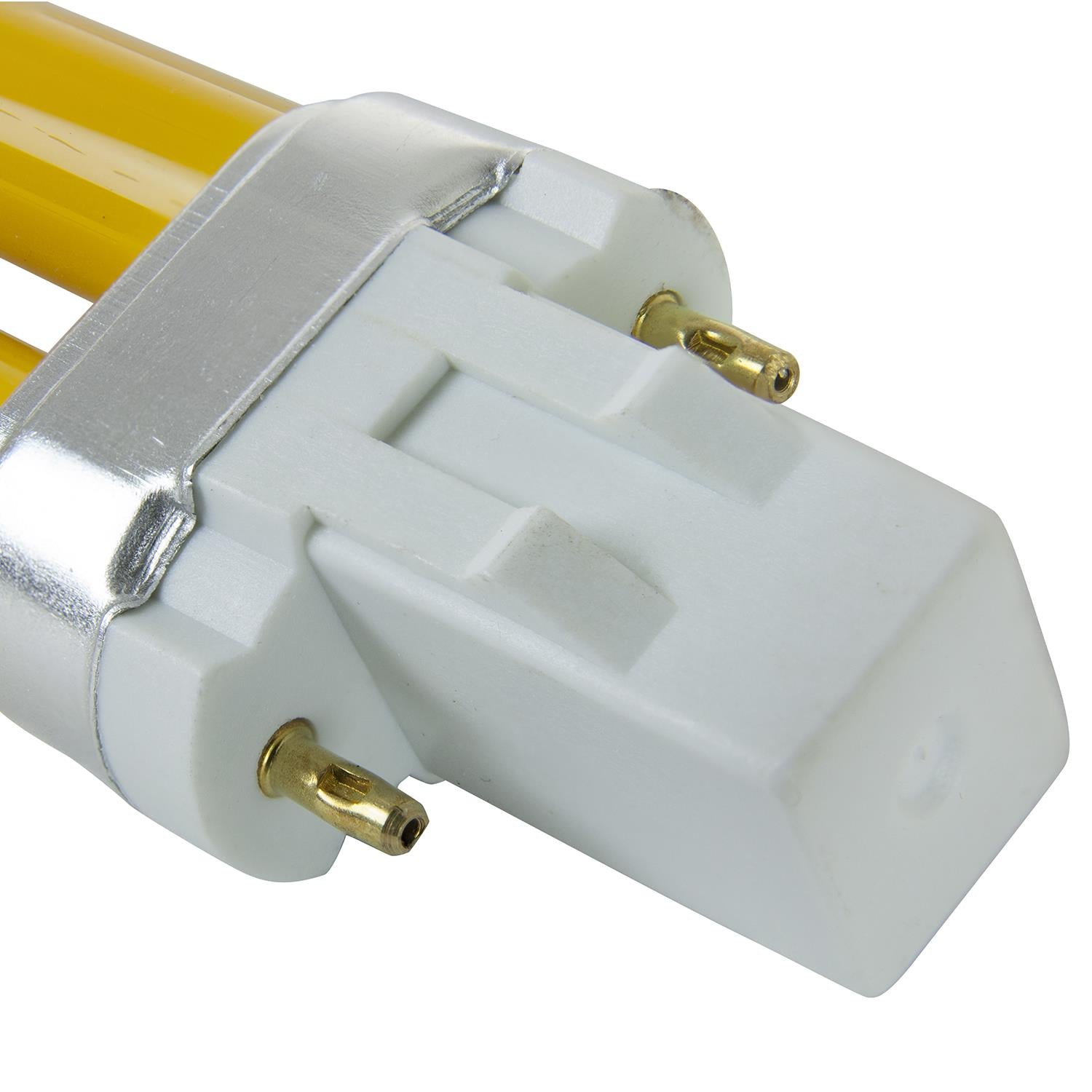Sunlite 13 Watt PL 2-Pin Single U-Shaped Twin Tube, GX23 Base, Yellow - Cheap-Us