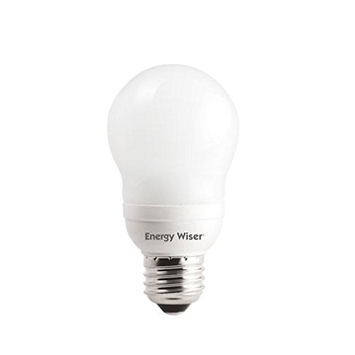 Bulbrite CF9A17/WW 9 Watt Energy Wiser Covered Compact Fluorescent A17 Bulb, Medium Base, Warm White, 40 Watt Equivalent - Cheap-Us