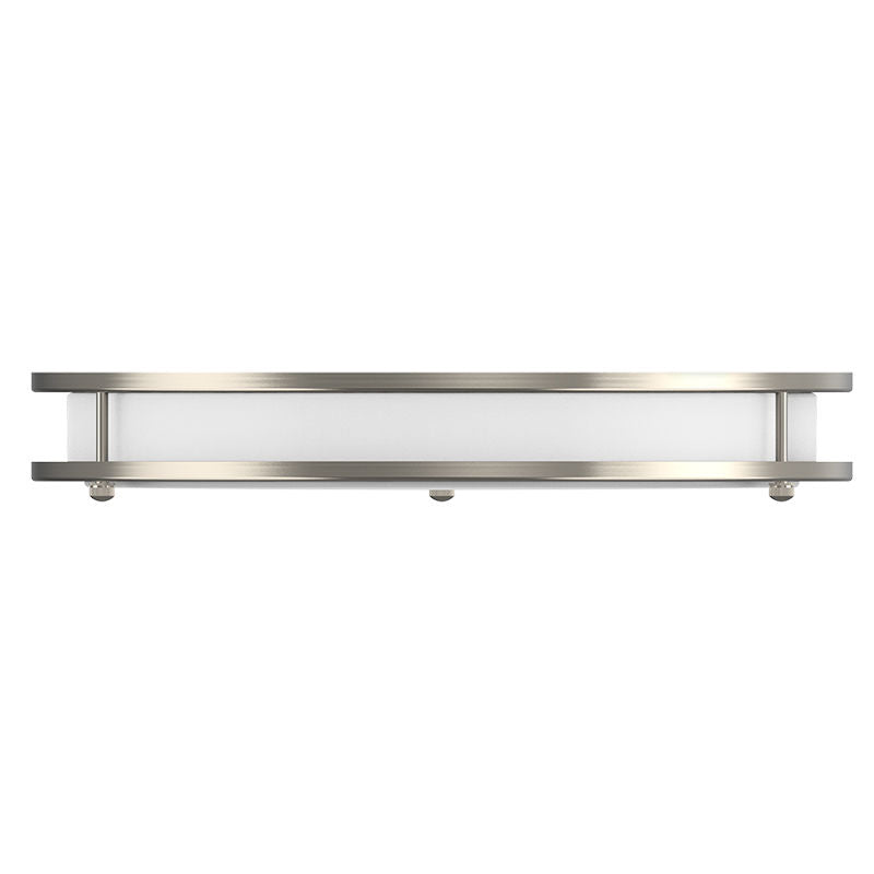 Westgate 12In Slim Double-Ring Flush Mount 20W 5Cct Dim, Residential Lighting, 20W, 1500 Lumens,  27K/30K/35K/40K/50K, White Finish, TRIAC Dimming - Cheap-Us