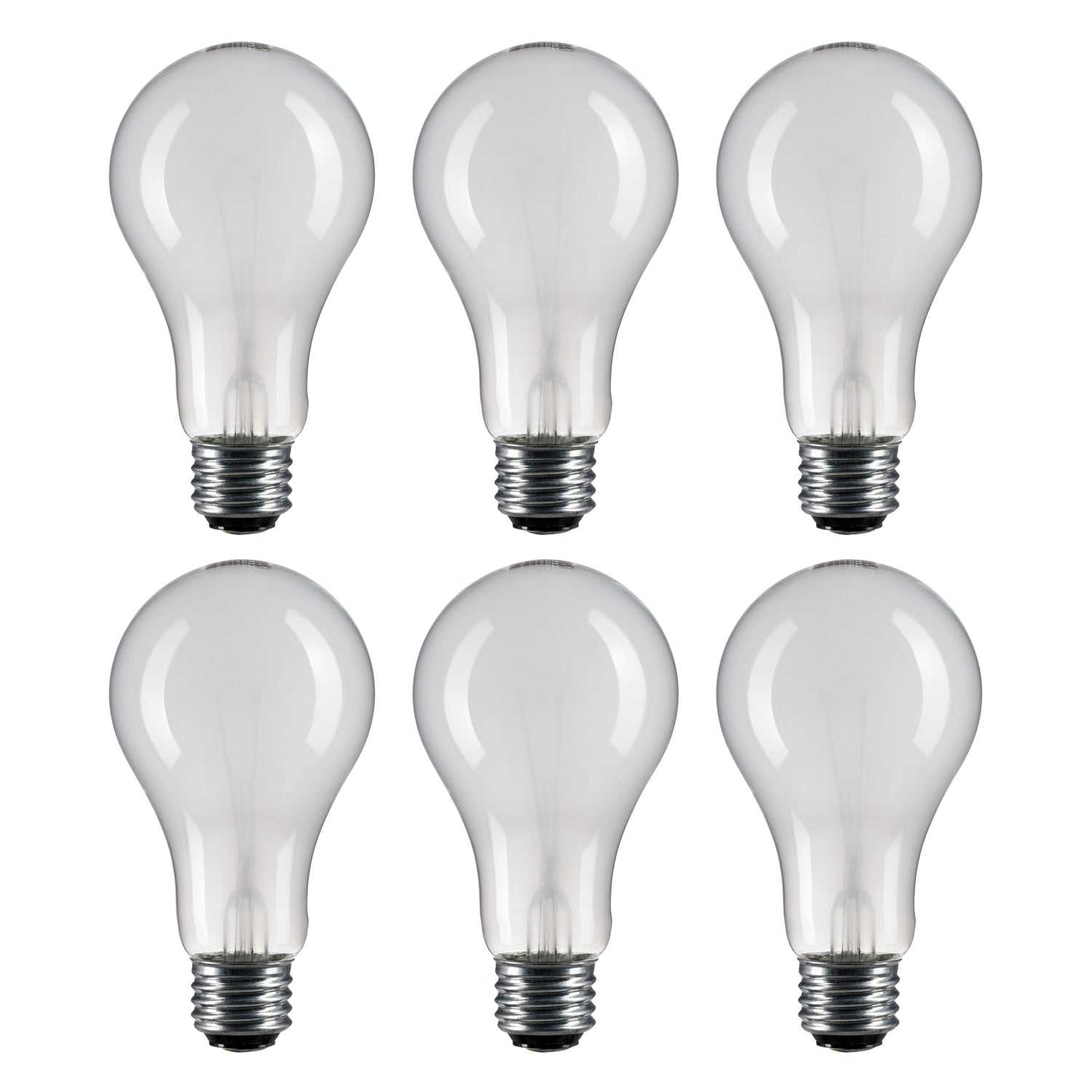 Sunlite 50-100-150 Watt A21 3-Way, Medium Base, White - Cheap-Us