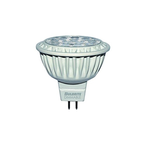 Bulbrite LED9MR16FL/830/D 9 Watt Dimmable LED MR16 Flood Bulb, 50W Halogen Equivalent, Clear/Soft White - Cheap-Us