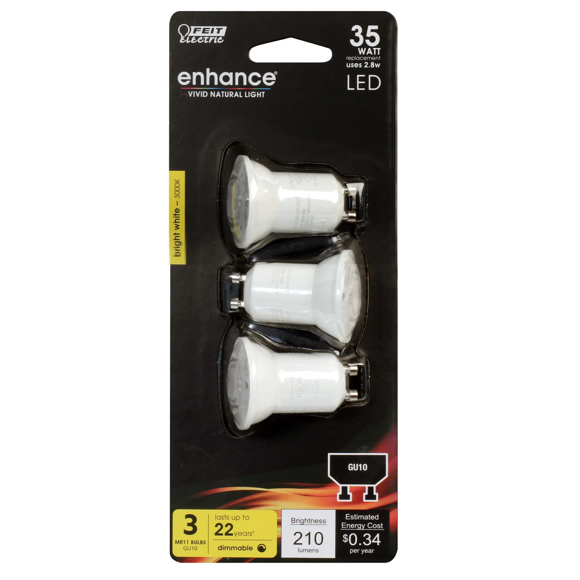 210 Lumen 3000K Dimmable LED - Cheap-Us
