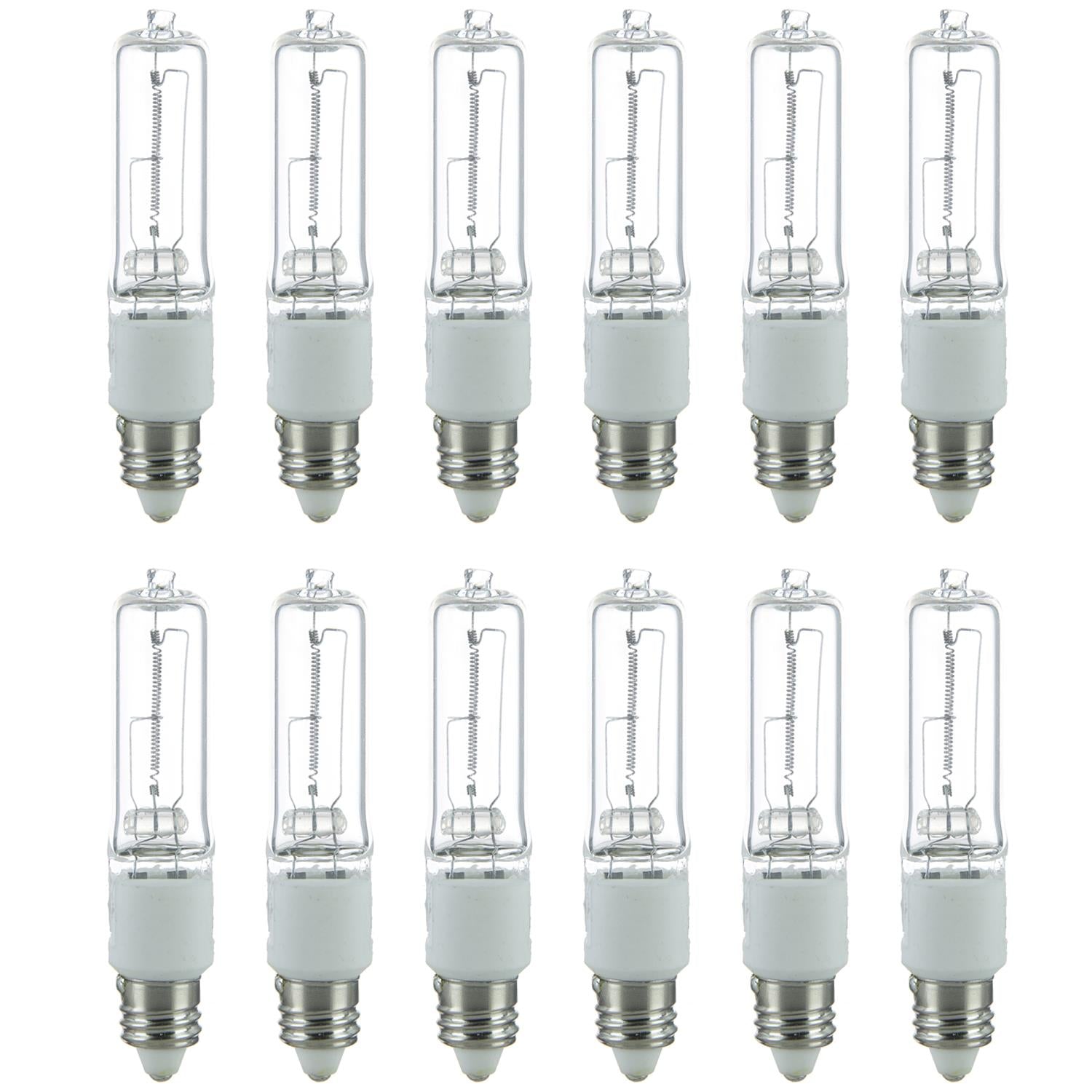 Sunlite 100 Watt, Single Ended T4, Mini Can Base, Clear - Cheap-Us