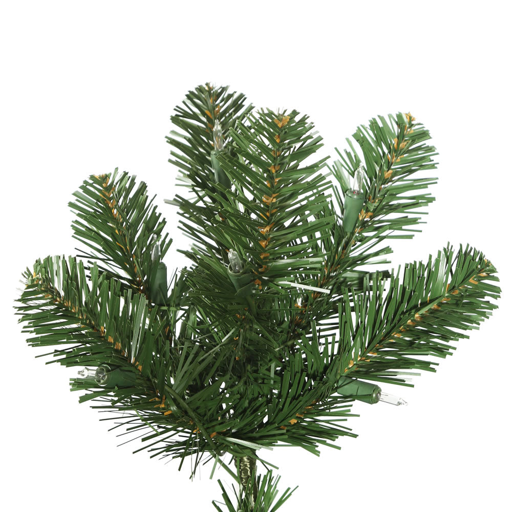Vickerman 7.5' Oregon Fir Slim Artificial Christmas Tree Unlit - Cheap-Us