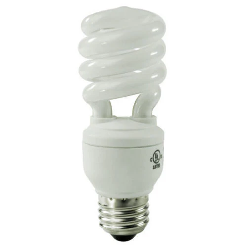 Spiral CFL - 9 Watt - 40W Equal - 2700K Warm White 82 CRI - 61 Lumens per Watt - Philips 14793-4 - Cheap-Us