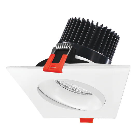 SINGLE HEAD GIMBAL 5CCT WHITE CANLESS SPOTLIGHT - Cheap-Us