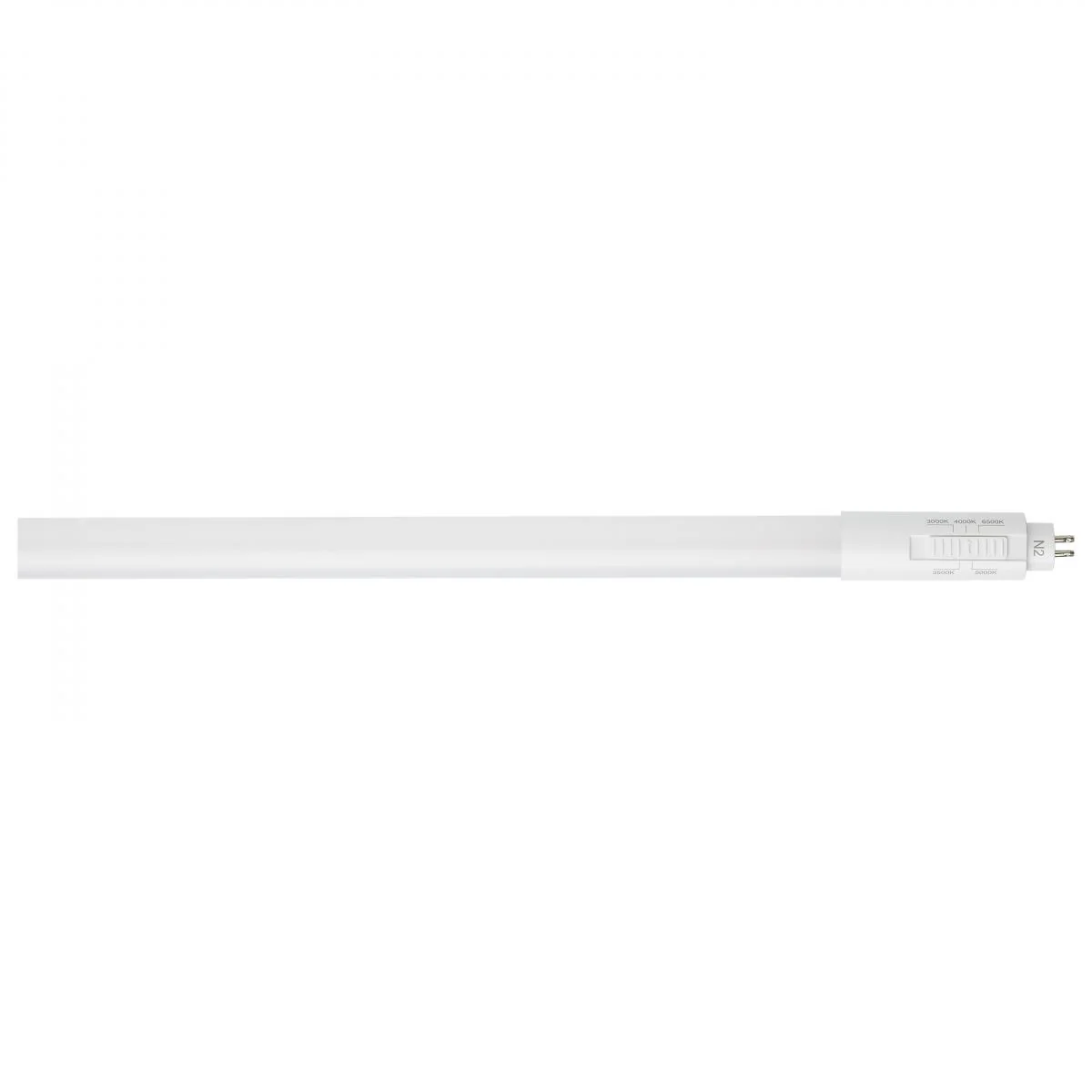 S11652 13T5/LED/48-CCT/BP/HE/SE-DE 13 Watt 4 Foot T5 LED; CCT Selectable; G5 Base; Type B; Ballast Bypass; Single or Double Ended Wiring; White Finish; 120-277 Volt - Cheap-Us