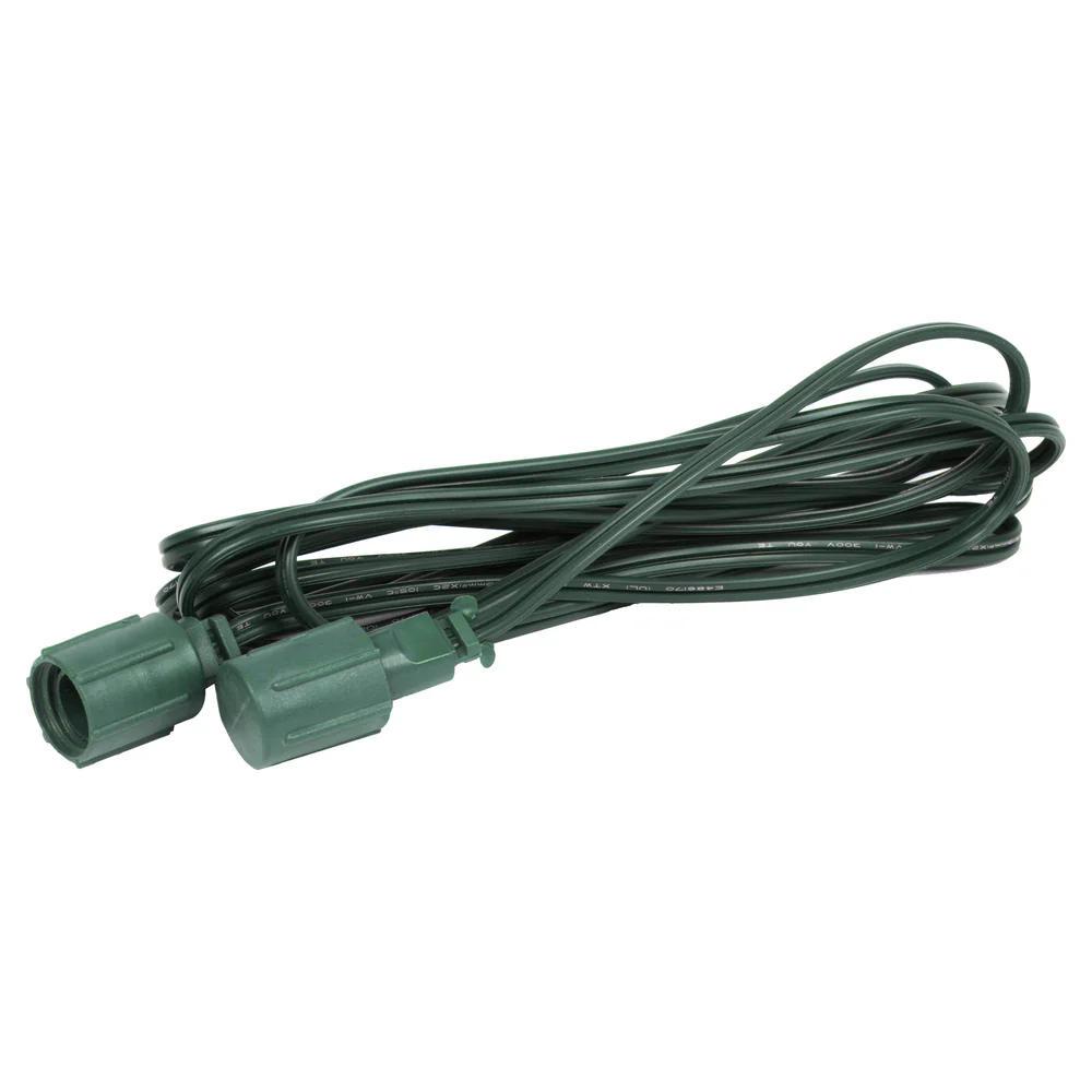 Vickerman 10' Coaxial Extension Cord for X6B6601PBG 50Lt Coaxal LED Set 4/Bag. Green Wire. - Cheap-Us