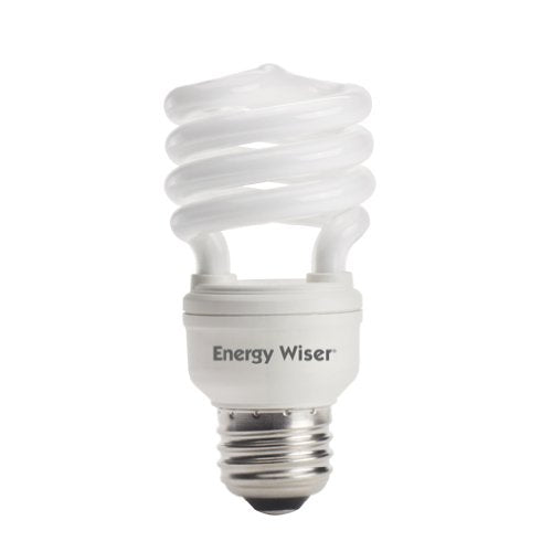 Bulbrite CF13WW/LM 13 Watt Super Mini Low-Mercury Compact Fluorescent T2 Coil, Medium Base, Warm White, 60 Watt Equivalent - Cheap-Us