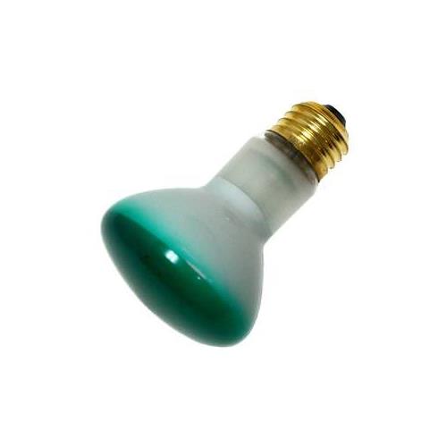 Bulbrite 50R20A 50 Watt Incandescent R20 Reflector, Medium Base, Green - Cheap-Us