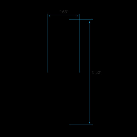 Luxrite LED HX10.5 Crystal Filament Chandelier Light Bulb, E12 Candelabra Base, 4.5W, 5000K - Bright White, 500 Lumens, 80 CRI, Clear Finish, Dimmable, Pack of 5 (LR21673) - Cheap-Us