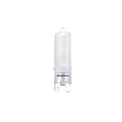 Bulbrite Q25G9FR 25 Watt Dimmable Halogen JC T4 Capsule Bulb, 120 Volt, Flat Pin G9 Base, Frost - Cheap-Us